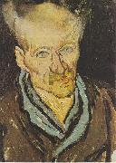 Vincent Van Gogh Portrait of a patient at the Hospital Saint-Paul oil painting reproduction
